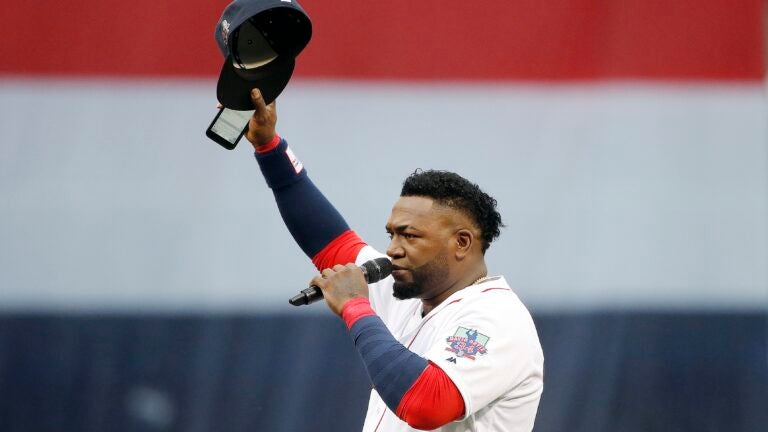 David Ortiz gets a sendoff from Nomar Garciaparra - The Boston Globe