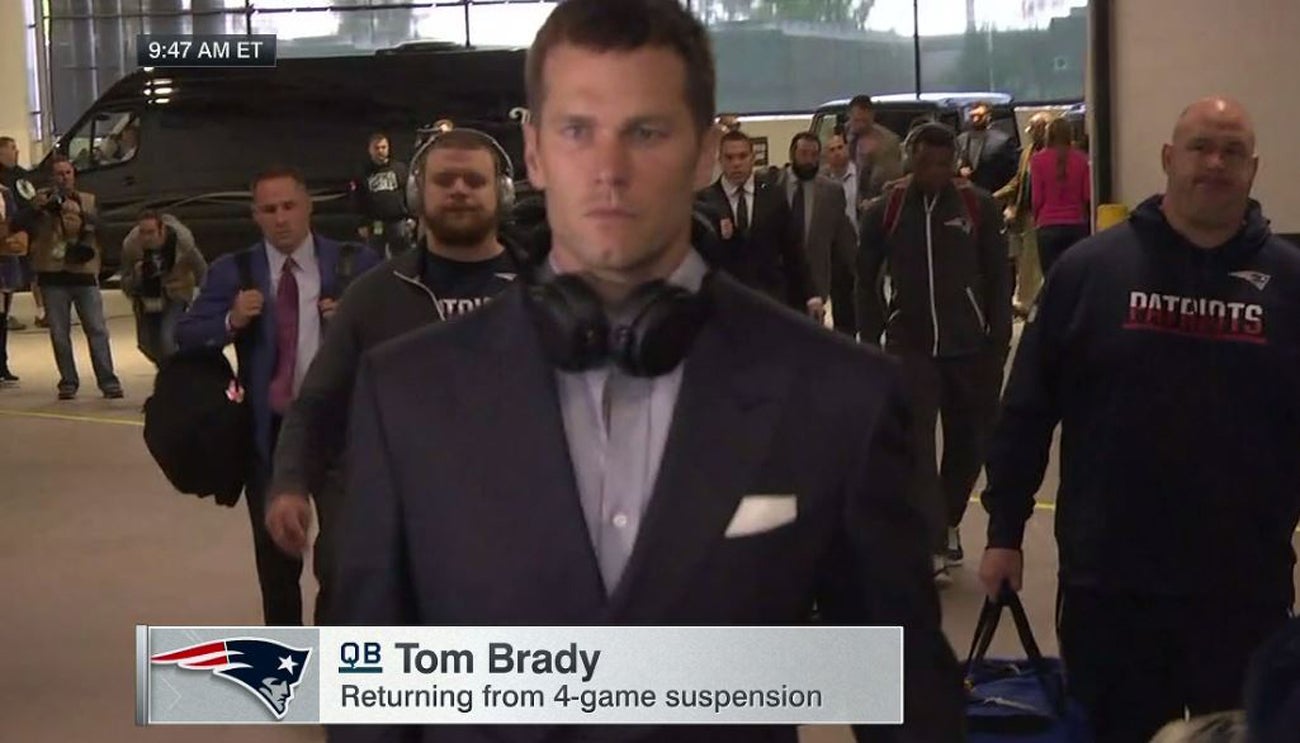 Brady's back, bringing the 'ampness' with him