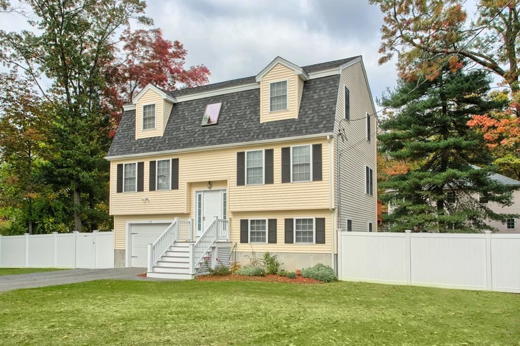 Open house Open concept Tewksbury home with a large backyard