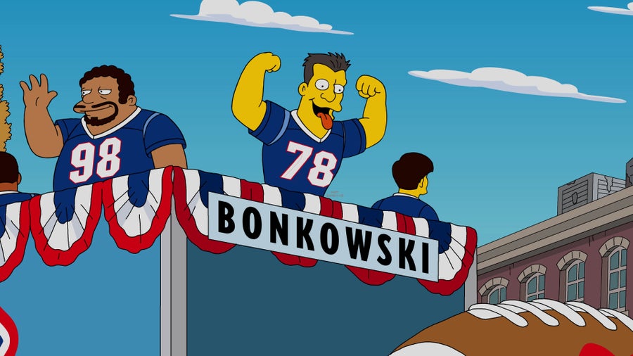Simpson Boston The all-Boston episode of 'The Simpsons' was nominated for an Emmy