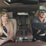Rob Gronkowski disguised as a Lyft driver.