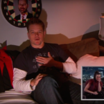 Matt Damon and Idina Menzel on 'Jimmy Kimmel Live.'