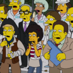 A small portion of the crowd at the Boston Americans parade.