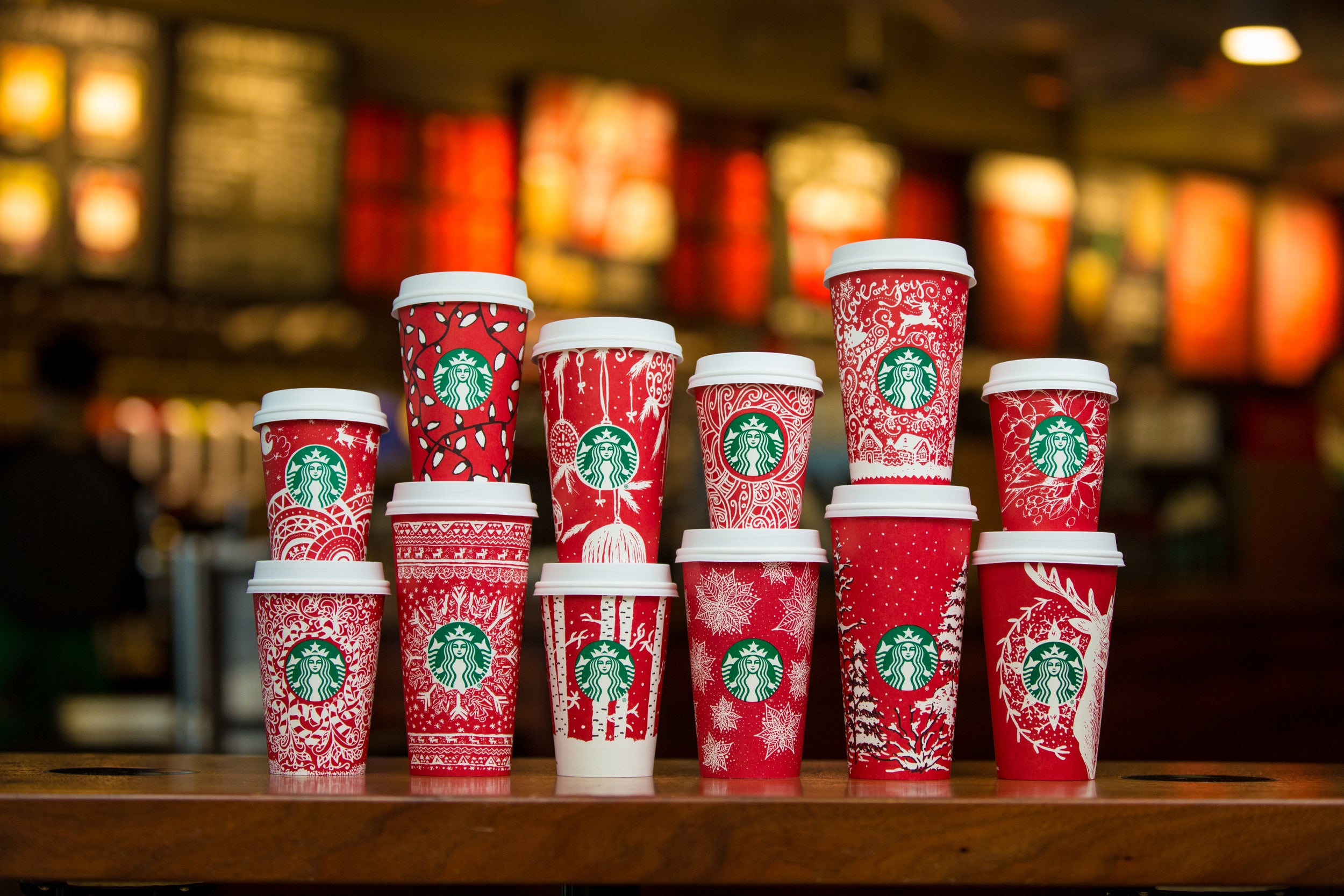 Starbucks ends 'War on Christmas' with new holiday cup