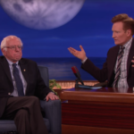 Bernie Sanders and Conan O'Brien.