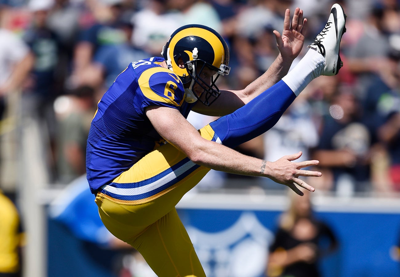 After all this time, punter Johnny Hekker still gets a kick being a Ram, National Sports