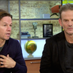 Mark Wahlberg and 'Patriots Day' director Peter Berg.