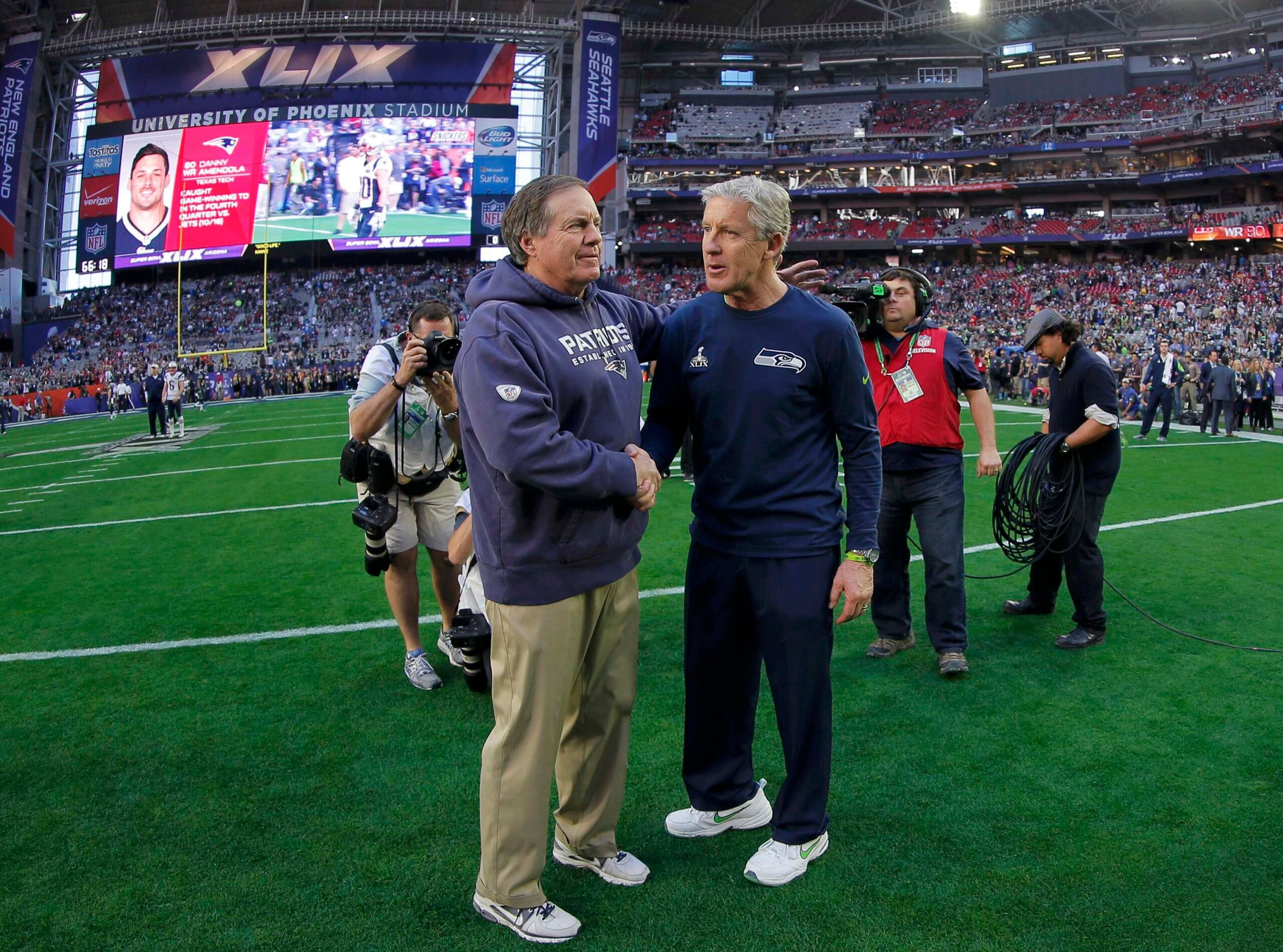 Meeting Pete Carroll