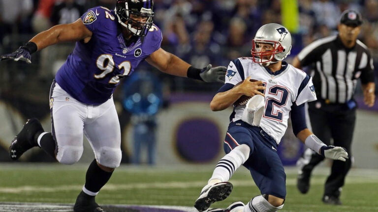 ravens vs patriots history