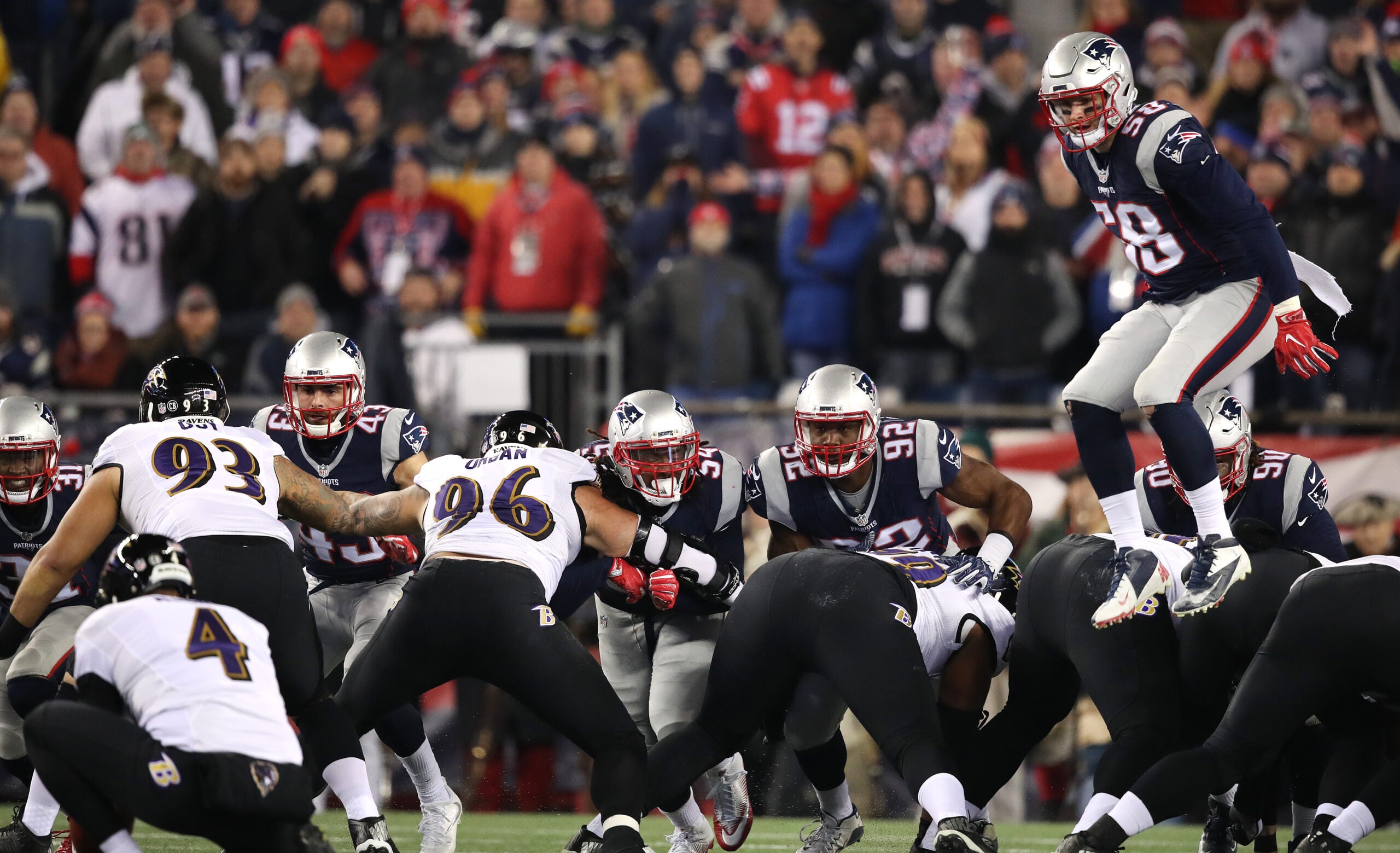 Blocked field goal, interception, lateral -- and Patriots' offense