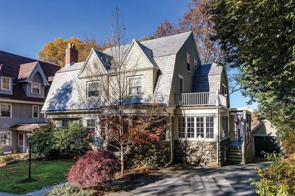 Open house: A Gambrel Victorian-style home steps from Newton Centre