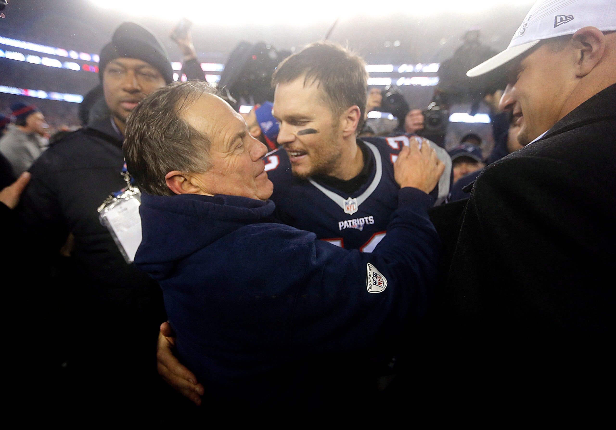 Bill Belichick has some historic NFL ties (and hats), and other thoughts -  The Boston Globe