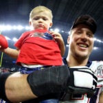 Nate Solder son Hudson Patriots Super Bowl LI.