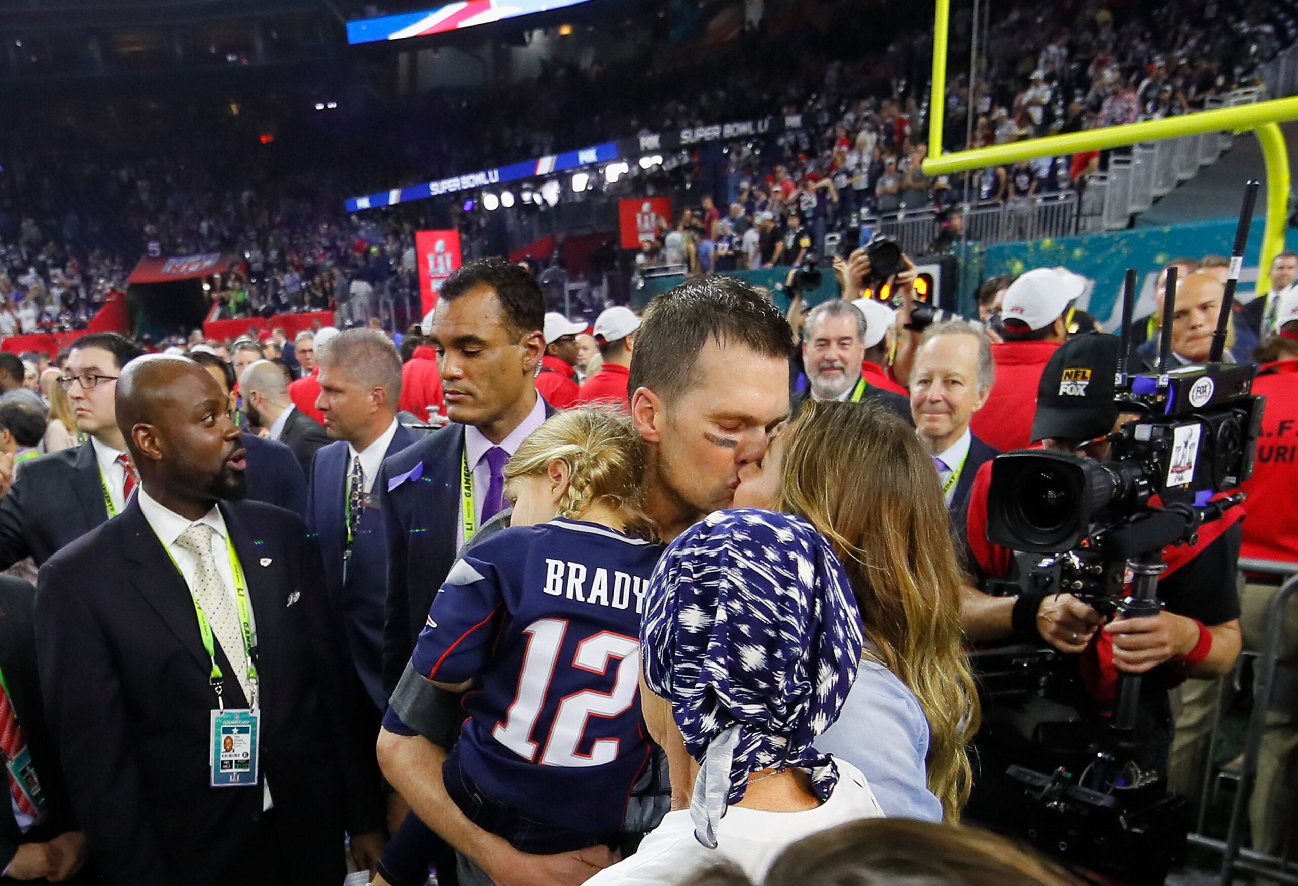 Tom Brady Shares Emotional Moments With Family and Teammates After Super  Bowl Victory