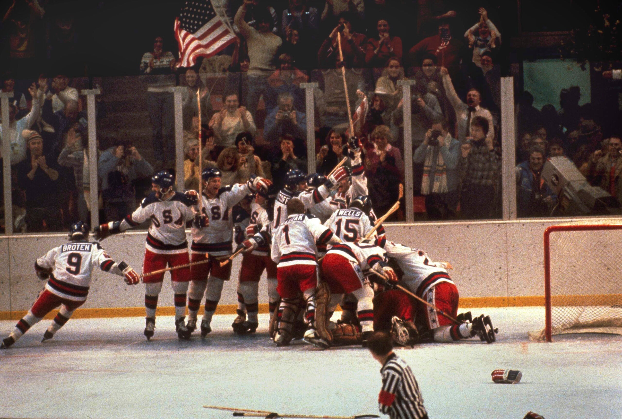 Jack O'Callahan Miracle on Ice 1980 USA Hockey Puck - Signed