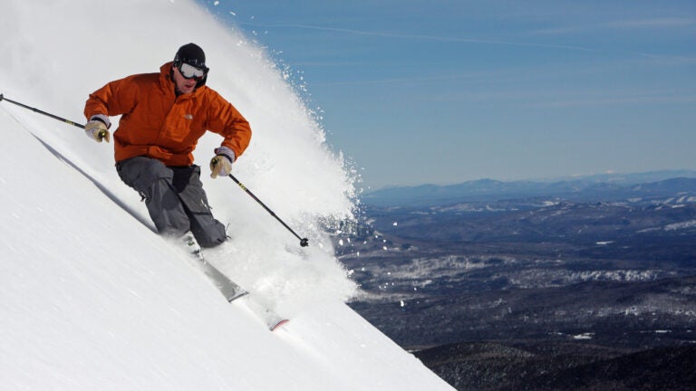 Big man on the mountain - The Boston Globe