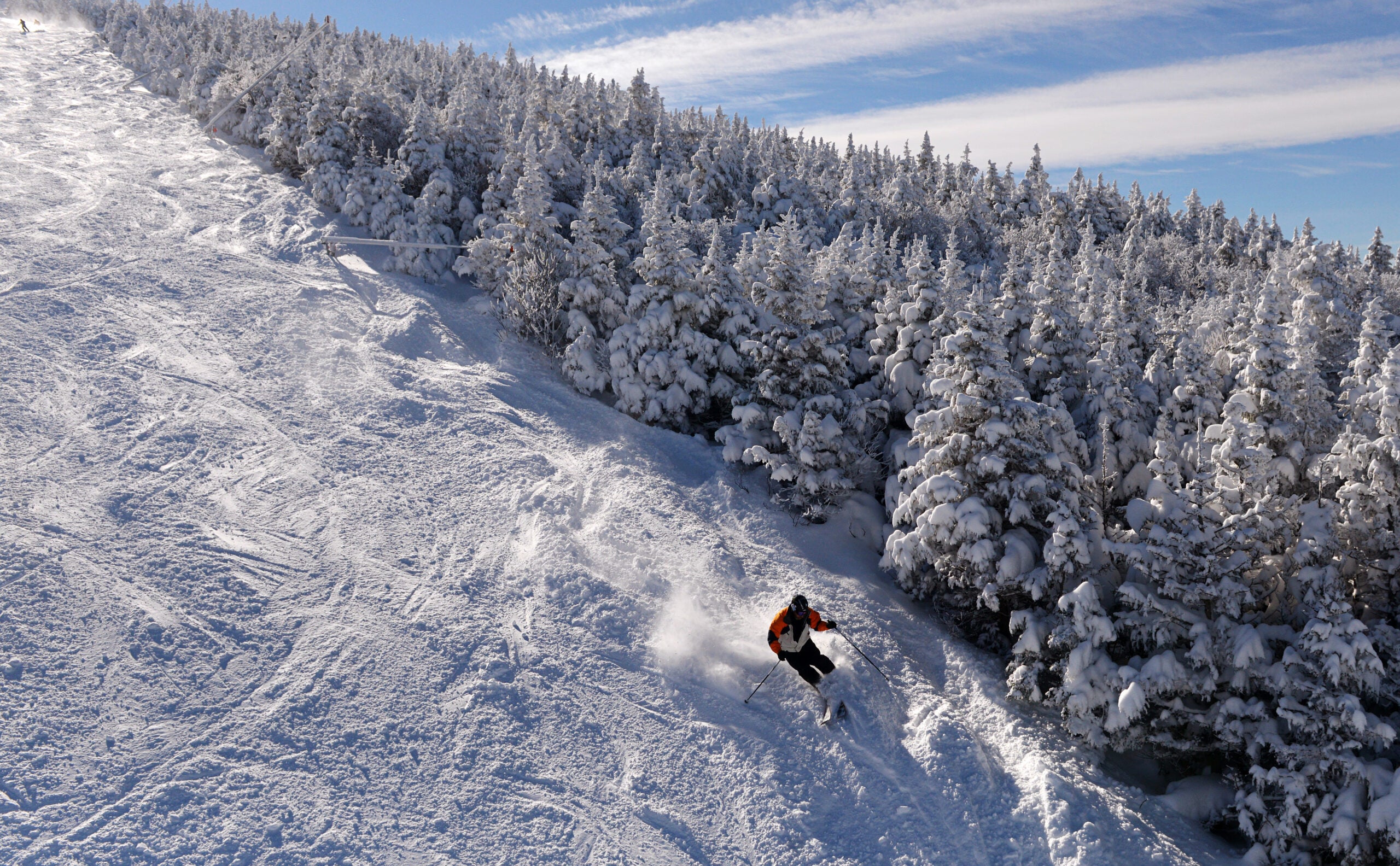 The US's best moguls skier is from Maine, and his sights are set on