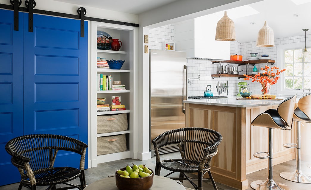 For sale: Homes with blue kitchen cabinets - The Boston Globe