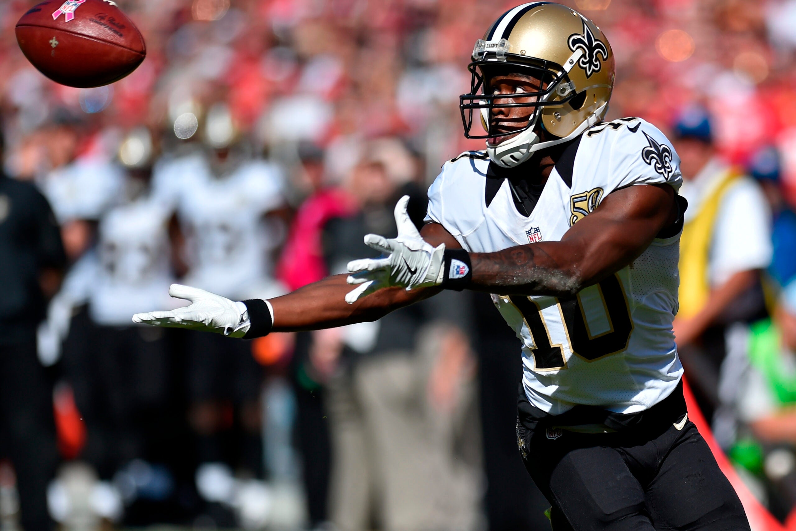 Brandin Cooks had a productive, but brief career with Saints