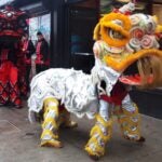 The Lion Dance in Chinatown