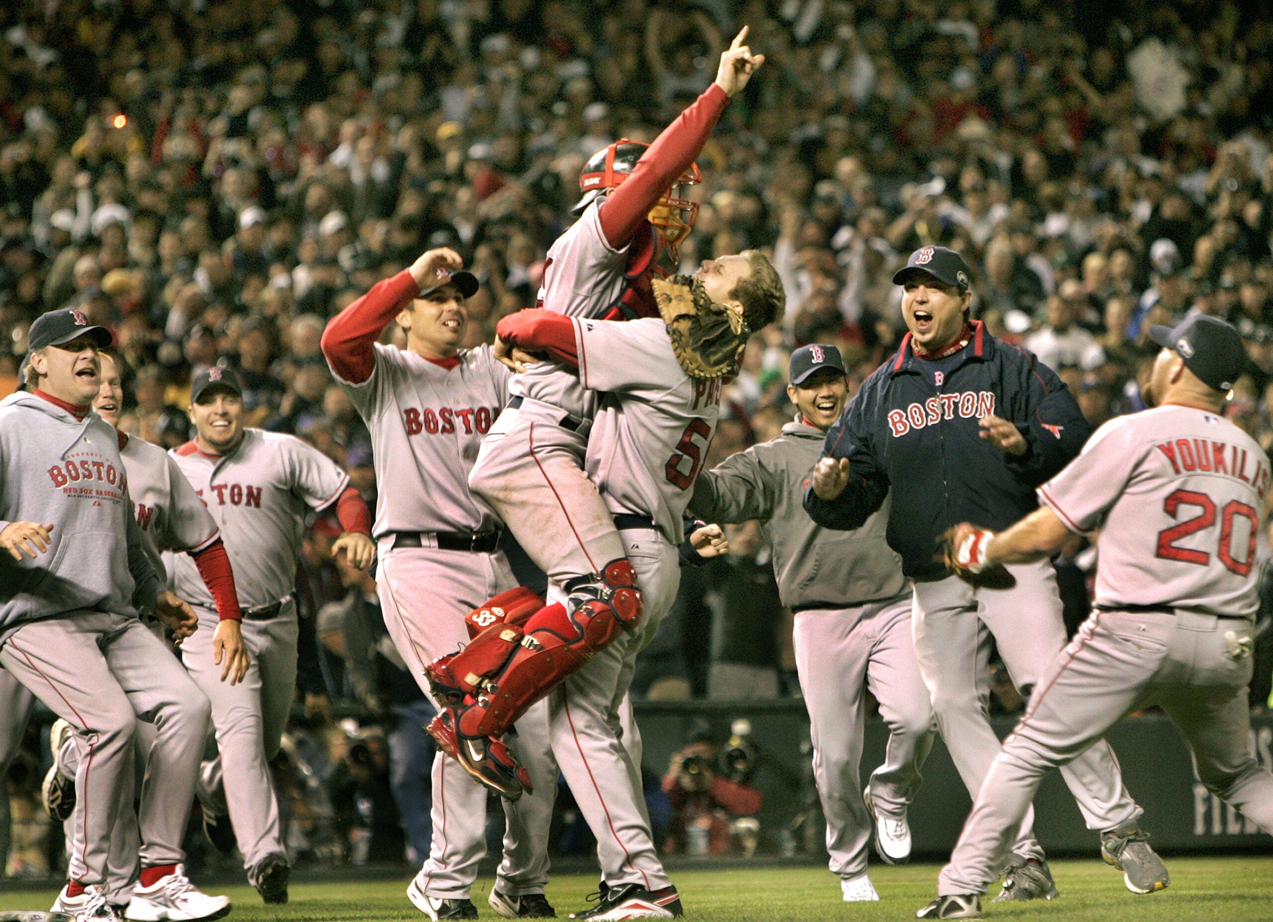 A look at the Red Sox' postseason history