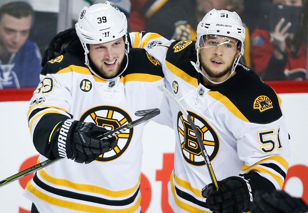 Second-line Left Wing Remains A Question Mark For Bruins