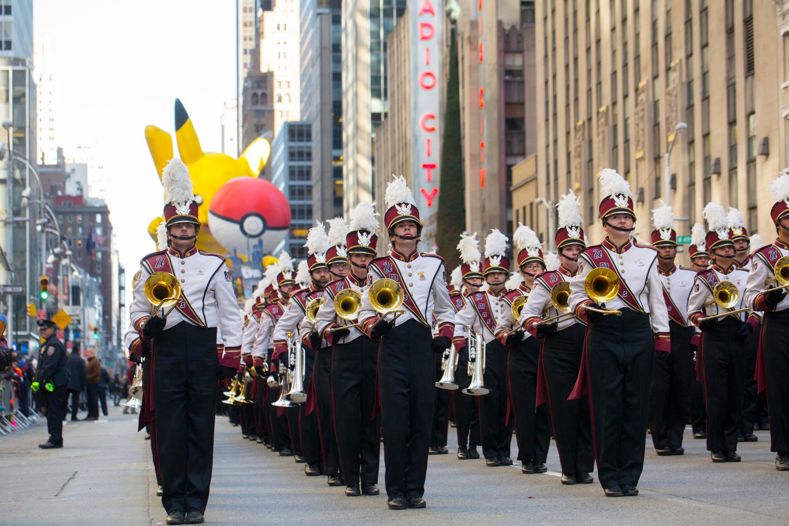 UMass Amherst marching band headed to 2024 Macy's Thanksgiving Day Parade