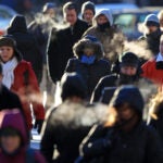 Cold temperatures in Massachusetts