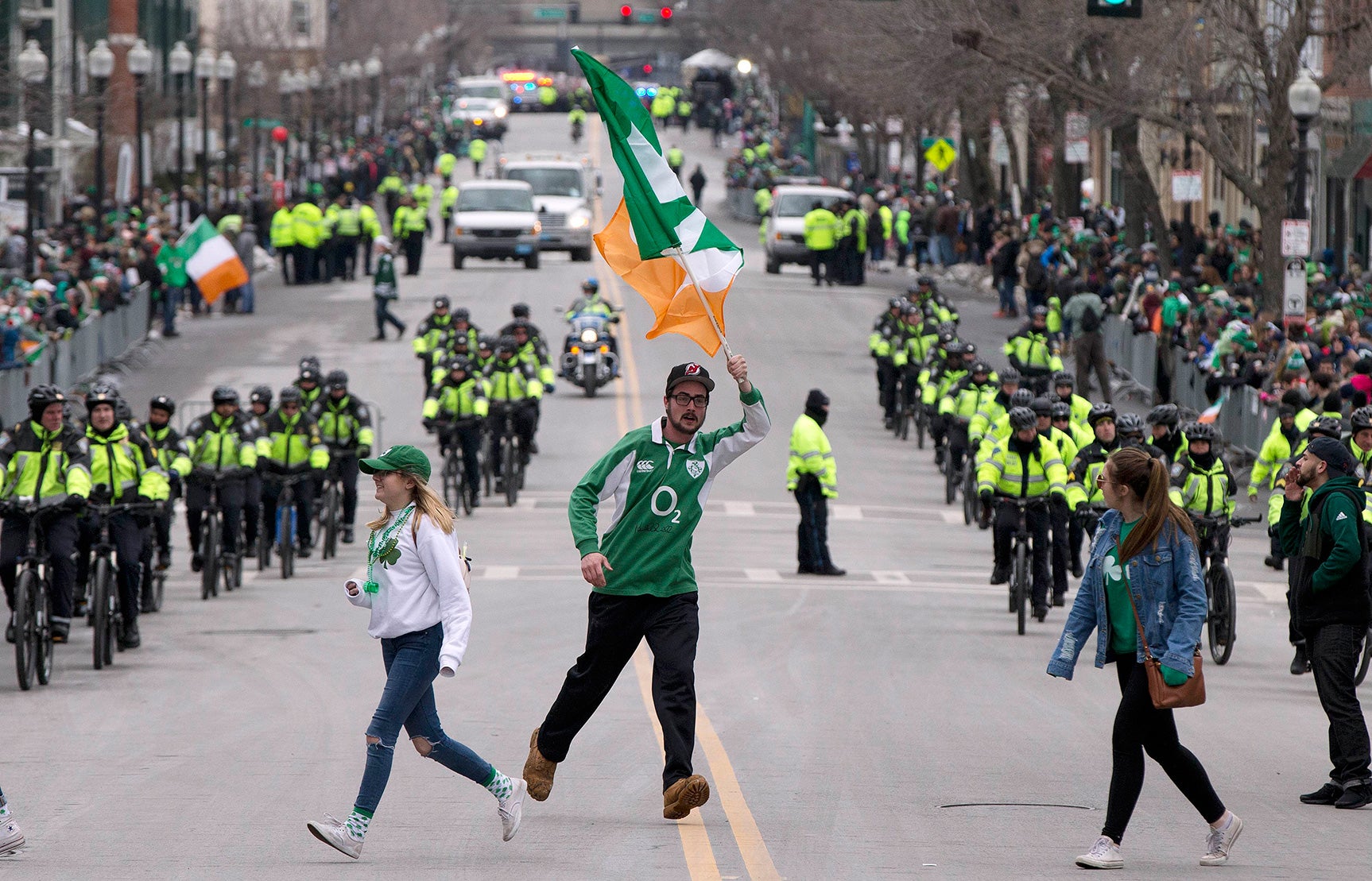 Thousands of revelers take over Southie for St. Patrick's Day parade