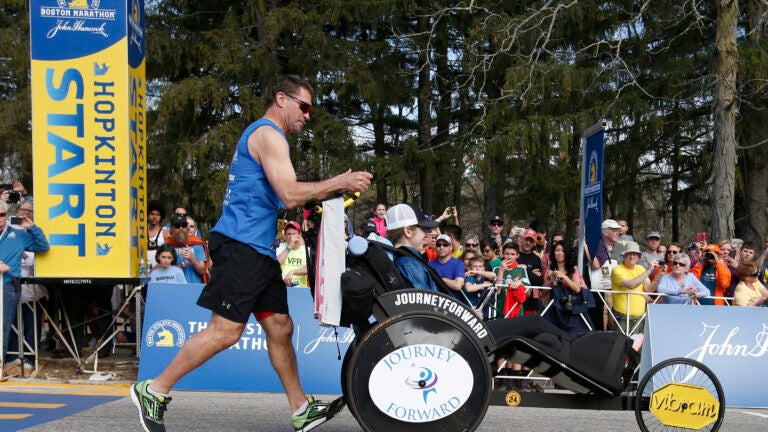 Bobby Carpenter And Denna Laing 2 Former Hockey Stars Combined For An Inspired Boston Marathon 3562