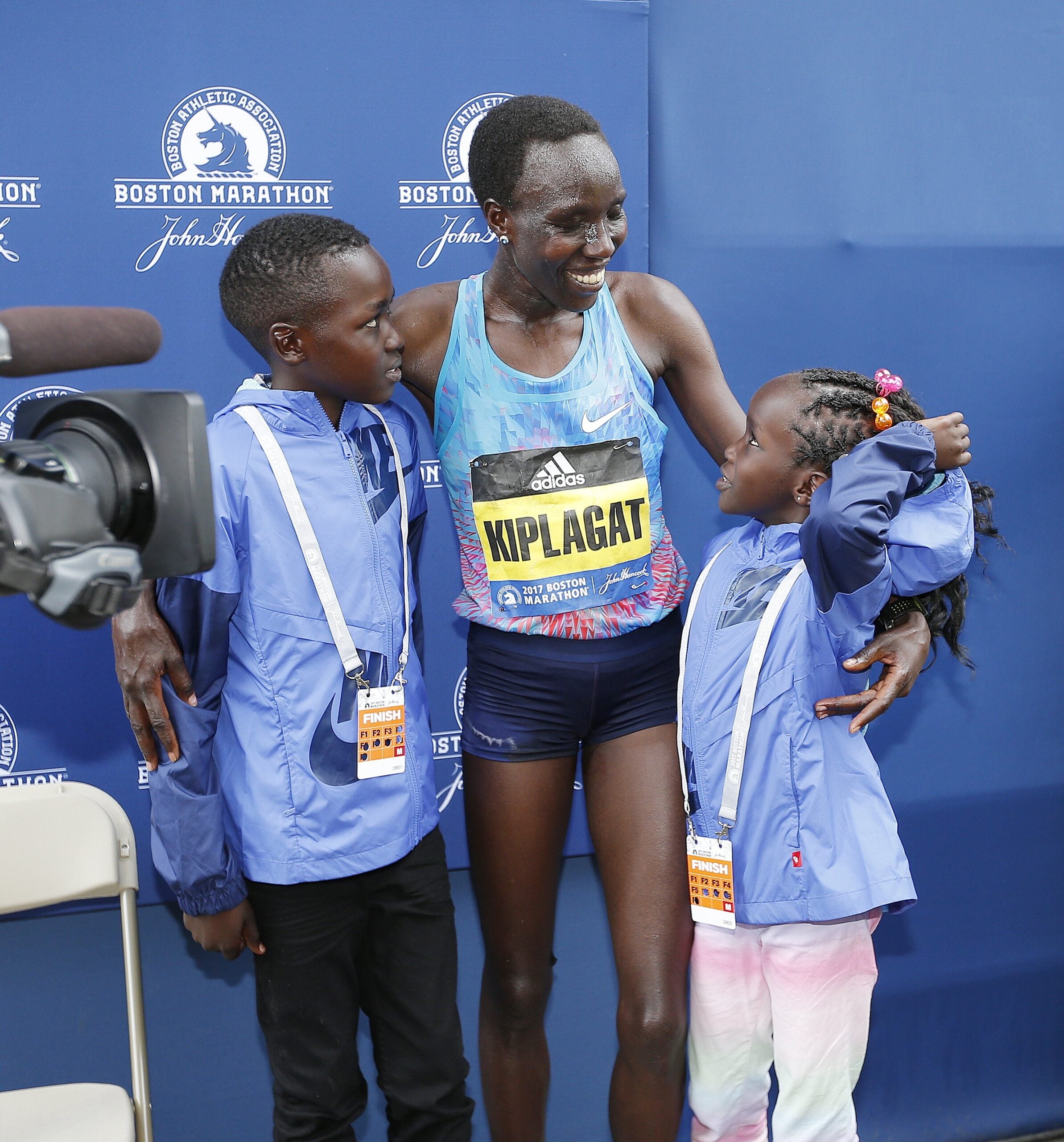 Boston Marathon winner and mother of five Edna Kiplagat explains why