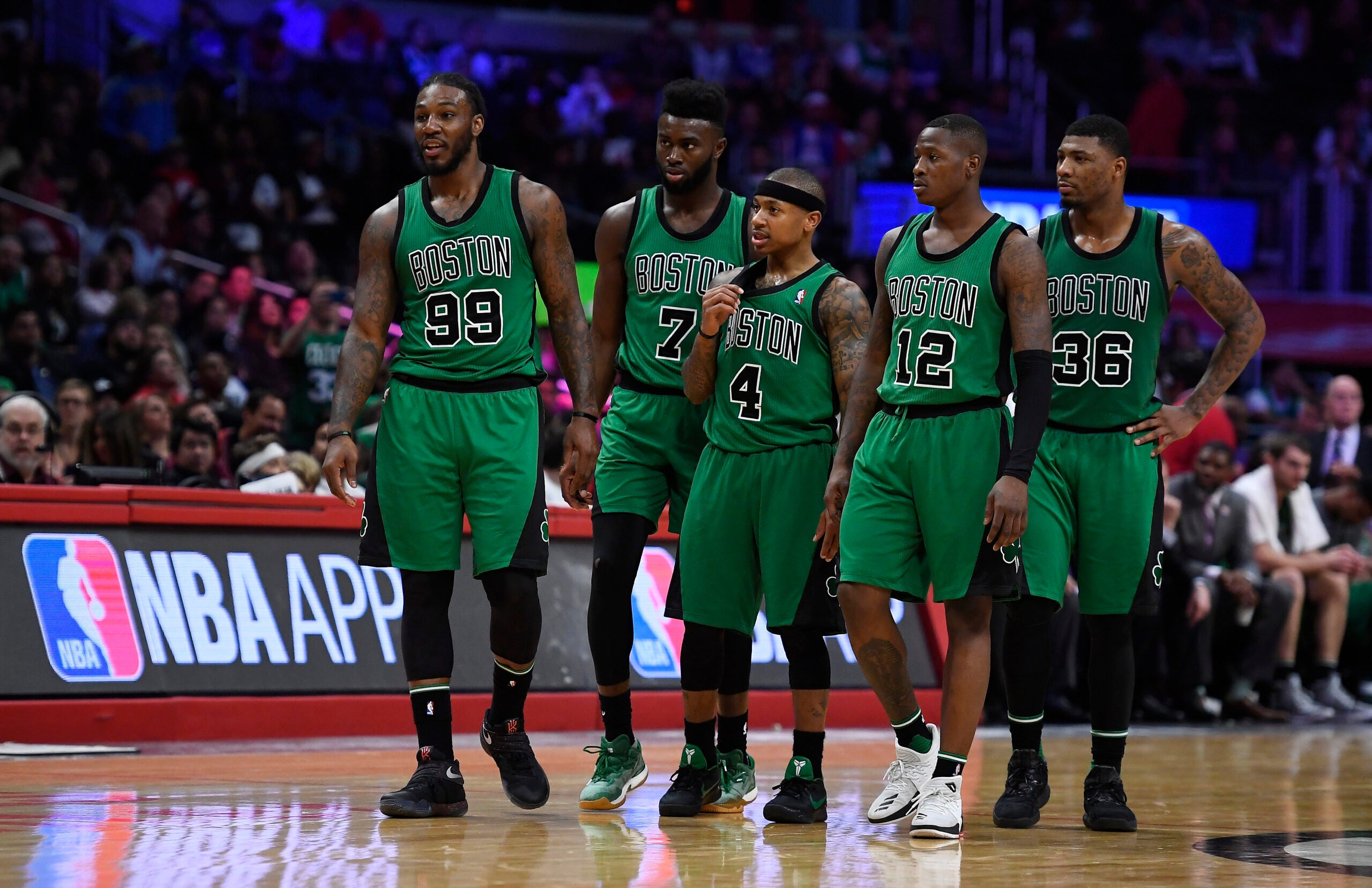 Gerald Green - Boston Celtics - White Playoffs Game-Worn Jersey