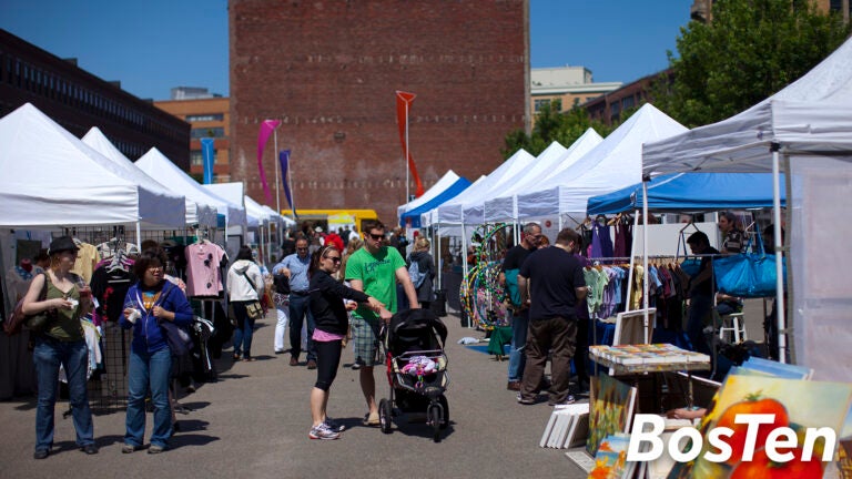 The SoWa Open Market in the South End.