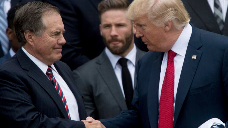 Did Patriots' Bill Belichick just break ranks with President Trump