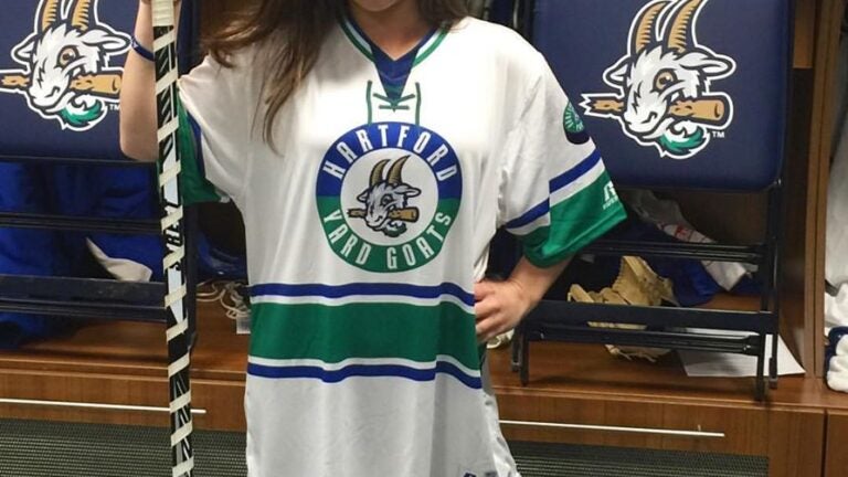 The Hartford Yard Goats fired a shot at the Hurricanes for wearing the  Whalers' jersey - Article - Bardown