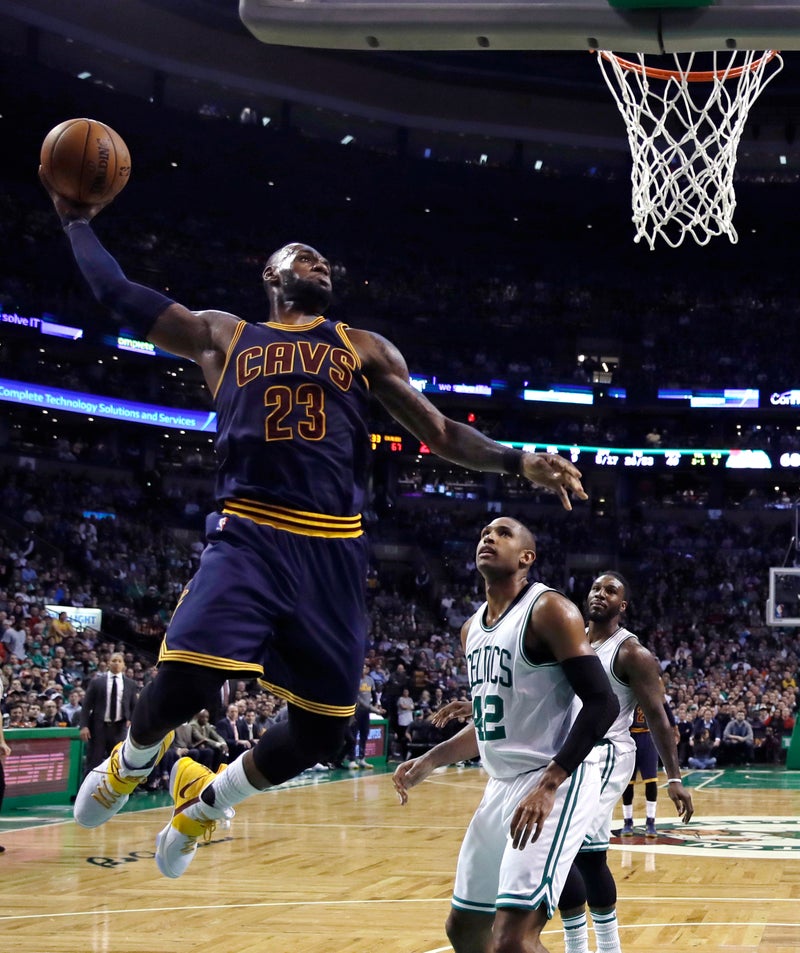 lebron in celtics jersey