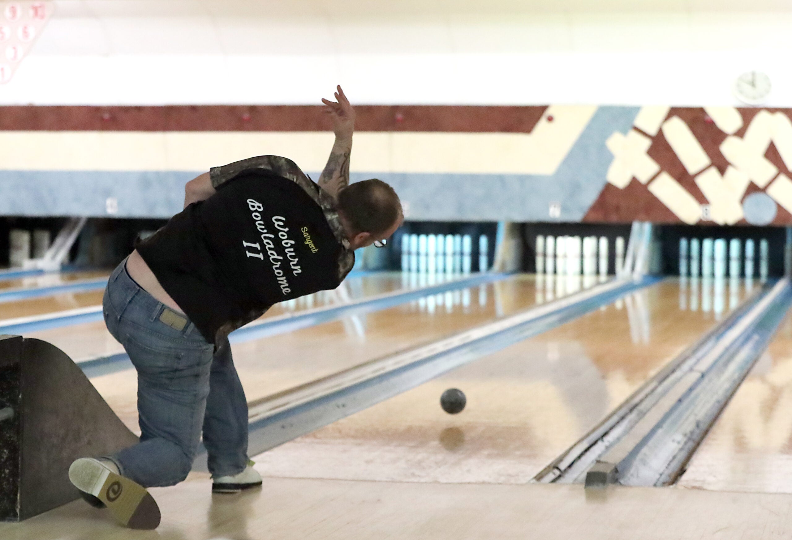 New England Patriots Bowling Bag, Candlepin, Duckpin