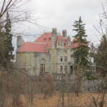 Searles Castle (Great Barrington): Edward Francis Searles, an interior decorator, met Mary Hopkins, whose late husband had been part owner of the Southern Pacific Railroad and left her with millions of dollars, according to the castle’s website. Hopkins had Searles work on her home in Massachusetts, which at the time was called Kellogg Terrace, and they were later married. The once private home is now the John Dewey Academy. (Correction: The above castle is located in Great Barrington, not Windham, New Hampshire as indicated in a previous version of this article. The Searles’ owned a different castle in Windham.)