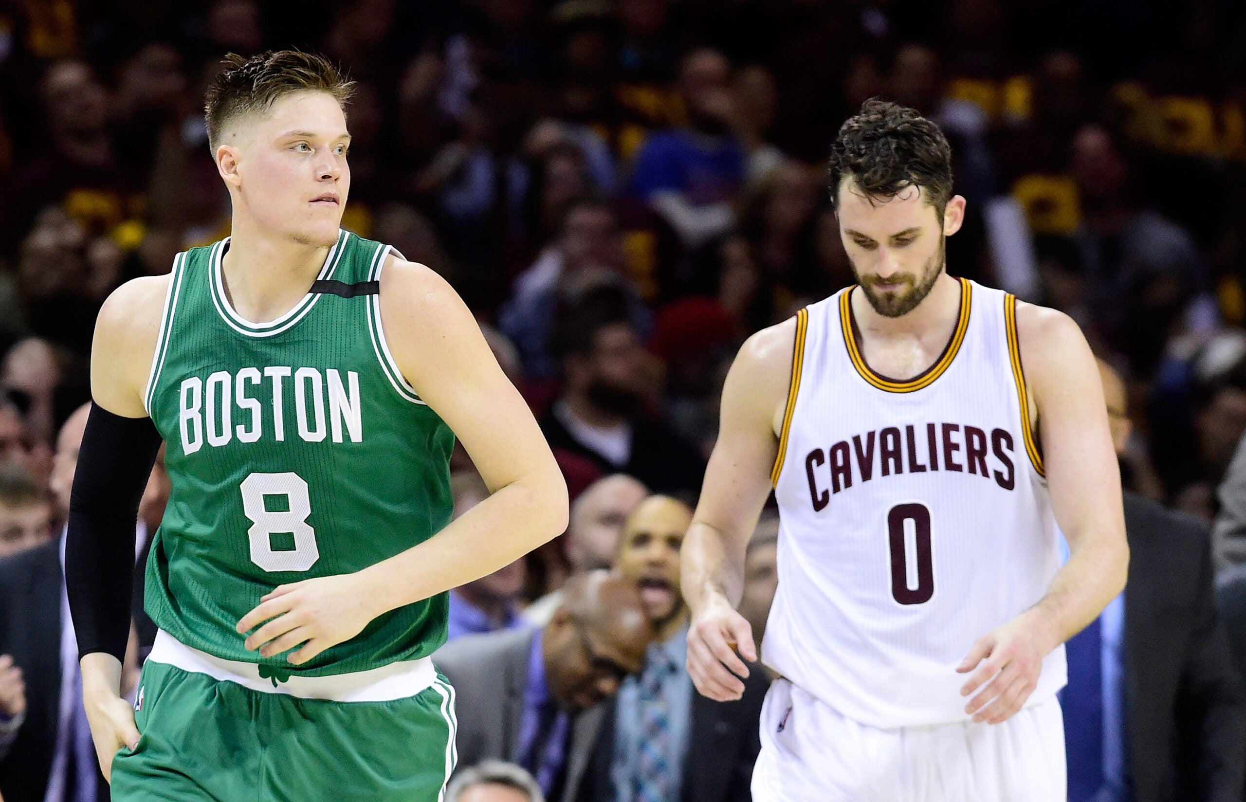 Jonas Jerebko called out Kevin Love for a perceived flop in Game 3