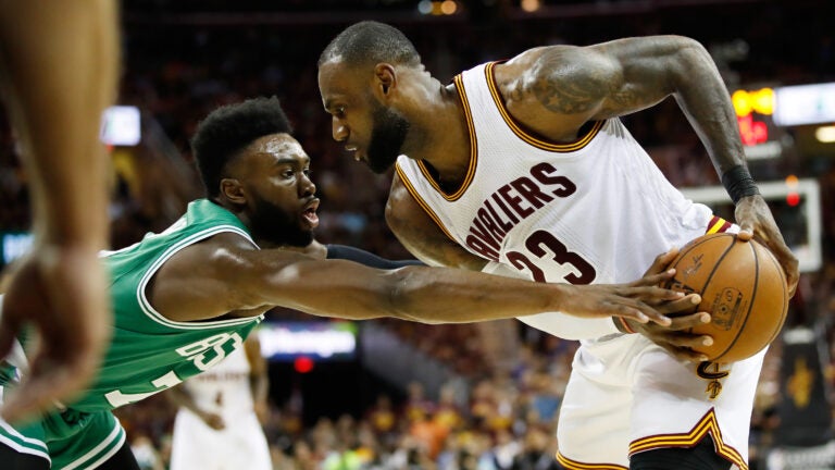 LeBron James Jaylen Brown