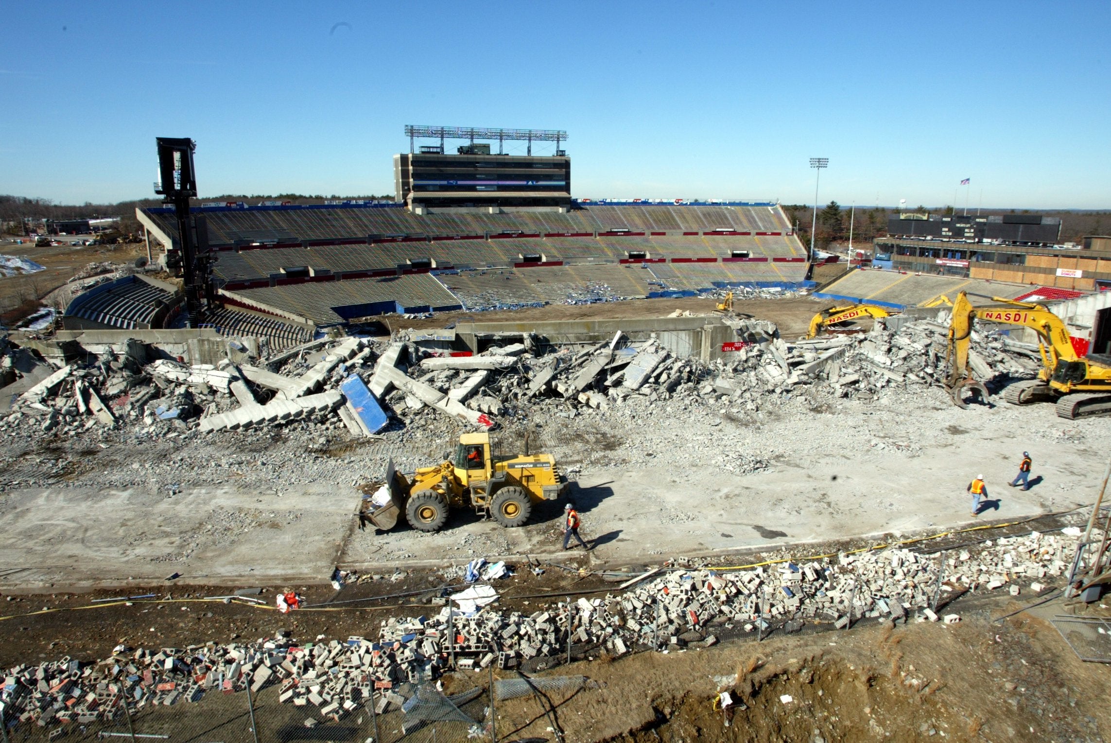 15 years later, Foxboro Stadium is best remembered by its football finale