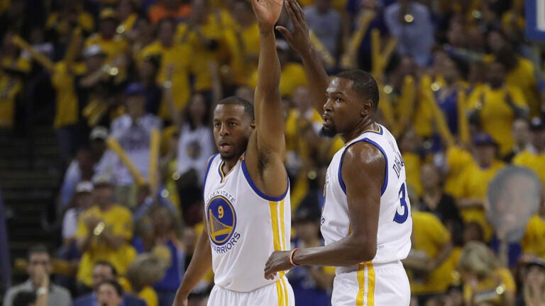Andre Iguodala was the first to pull a Kevin Durant.