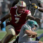 Standout defensive end Harold Landry (7) had a school-record 16.5 sacks in 2016.