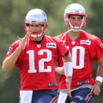 Tom Brady Jimmy Garoppolo New England Patriots