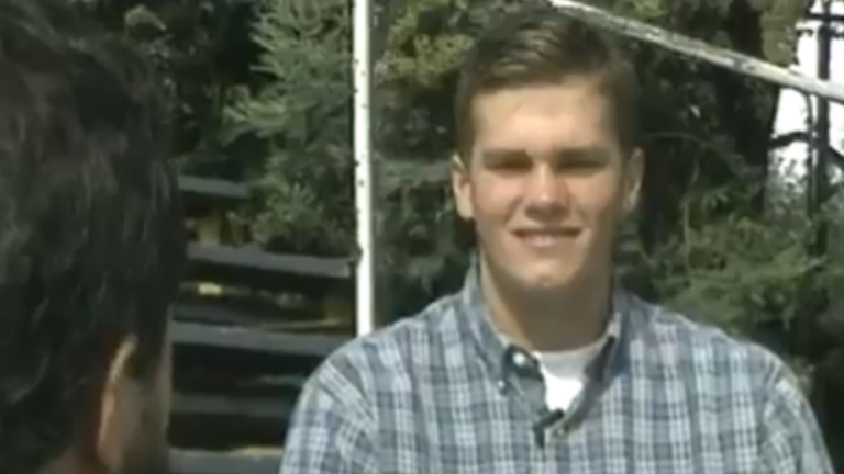 Watch a teenage Tom Brady describe himself as a high school quarterback -  The Boston Globe