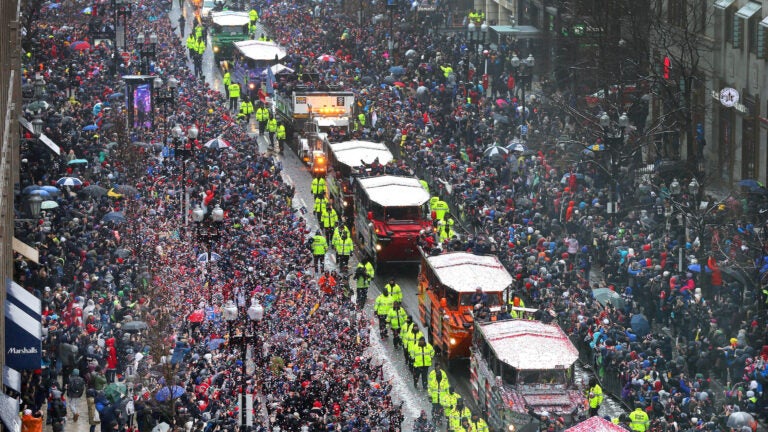 New England Patriots victory parade