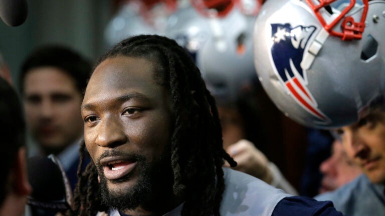 Patriots' LeGarrette Blount leaves troubled past behind