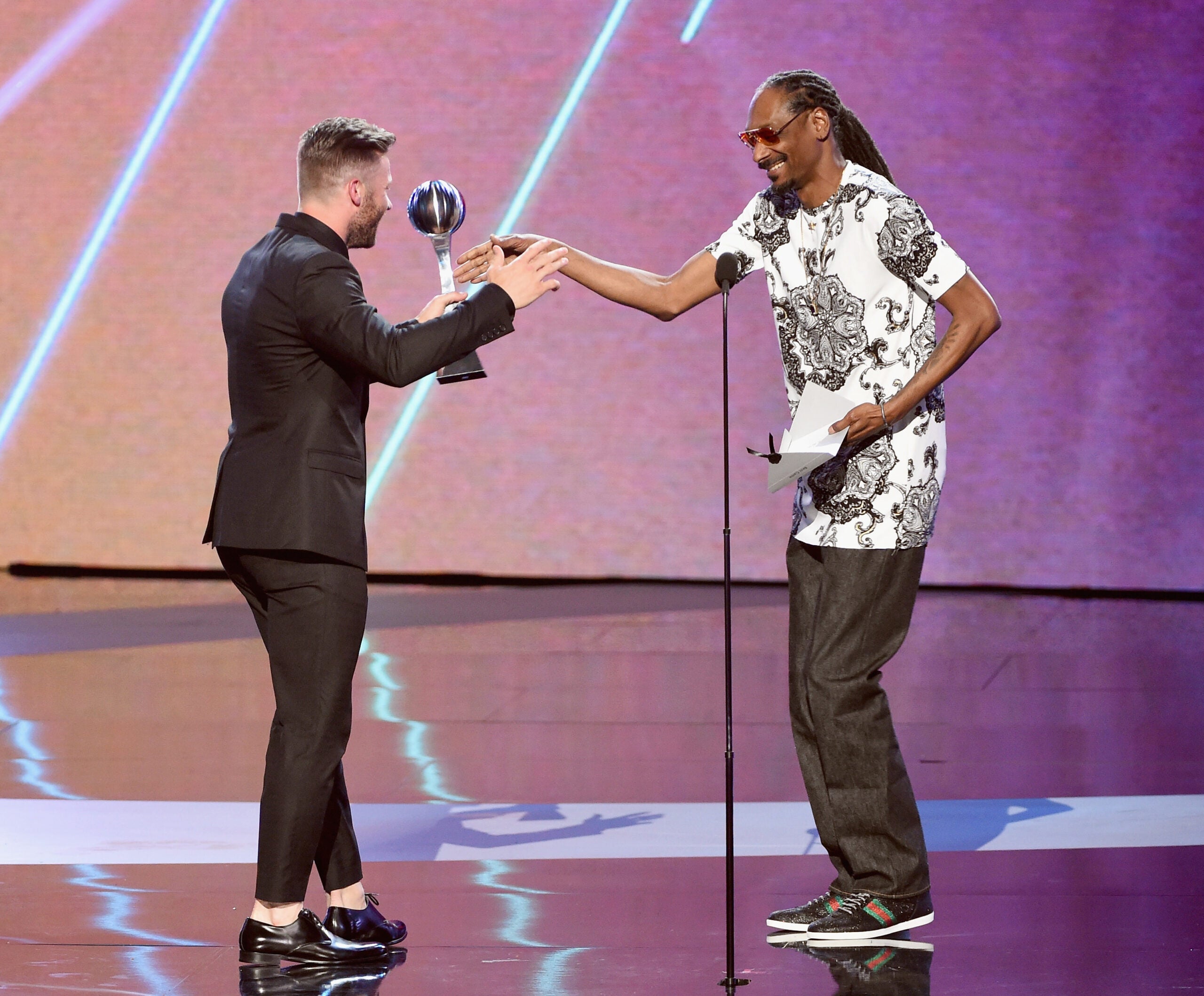 Russell Wilson, Megan Rapinoe and Sue Bird will host the ESPYS remotely