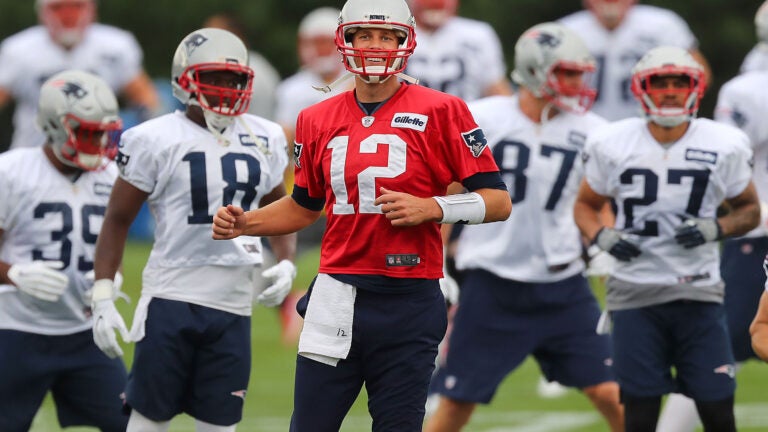 Bill Belichick in midseason form on first day of training camp - The Boston  Globe