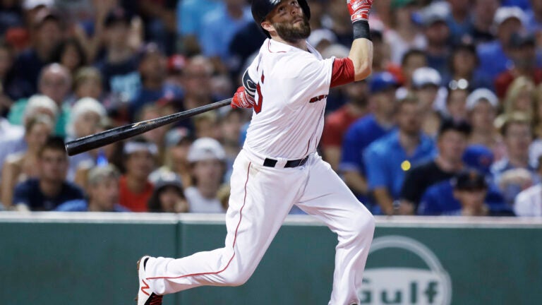Dustin Pedroia takes a ride in the Red Sox laundry cart, career, Dustin  Pedroia, I mean, his entire career was a home run. So it only made sense.